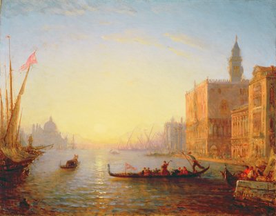 Venise, soir - Félix Ziem